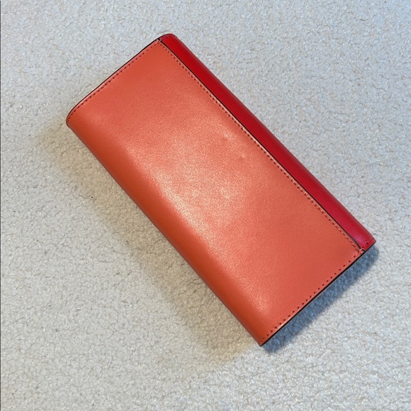 Michael Kors Red and Coral Wallet - Picture 5 of 7